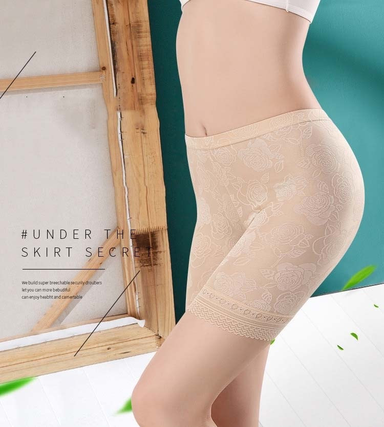 Lace Women Safety Short Pants