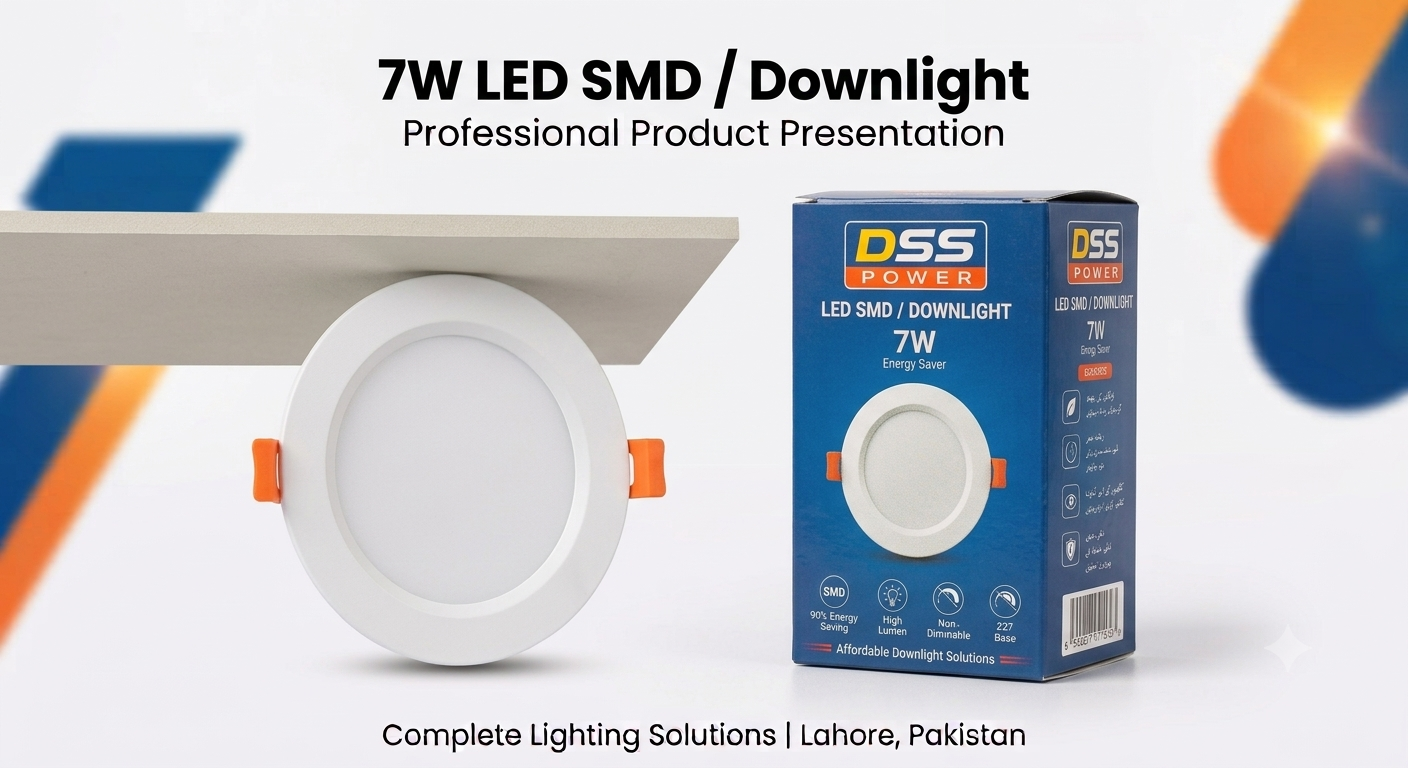 DSS Power 7W LED SMD/Downlight