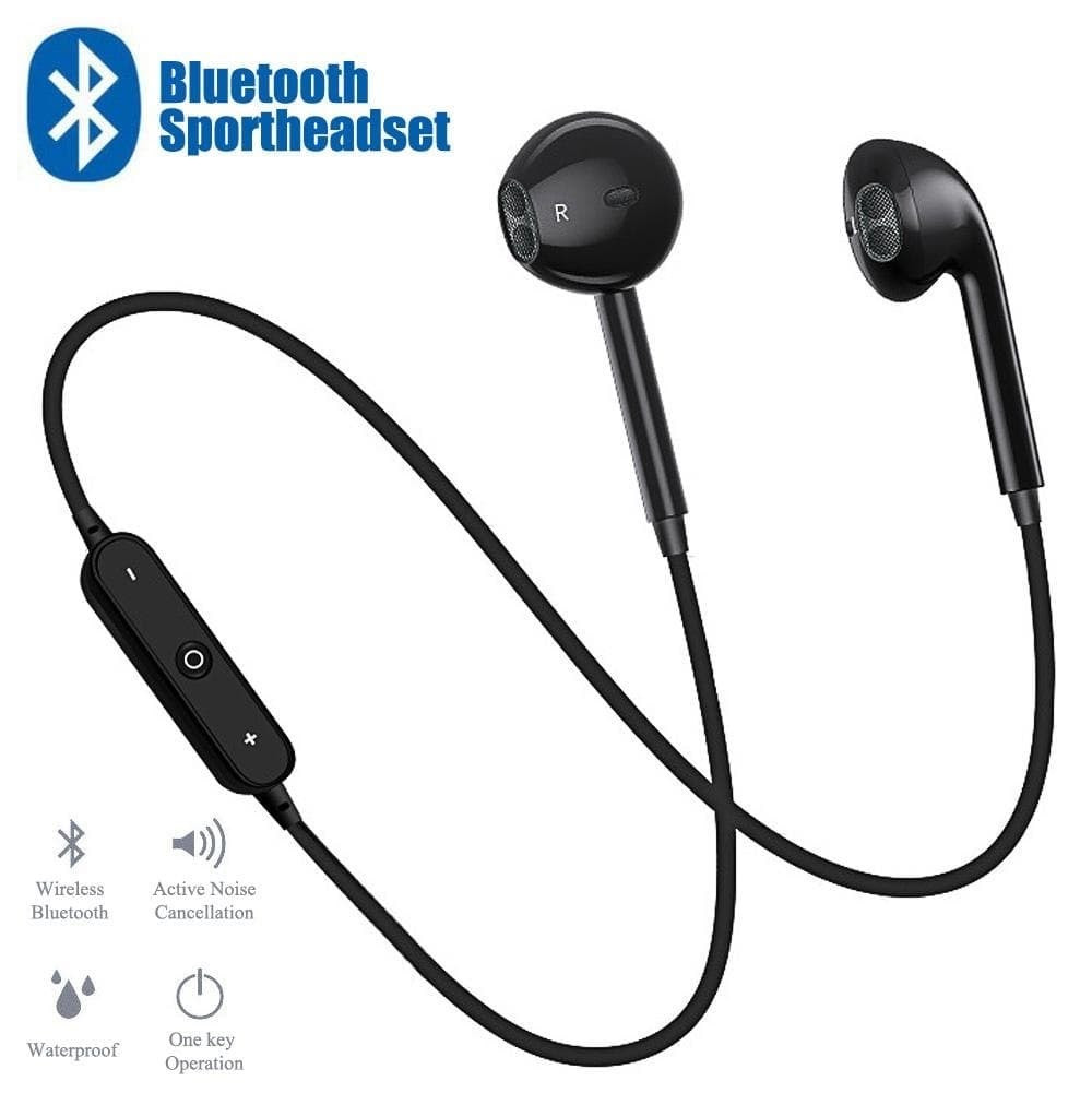 Sports In-Ear Neckband Wireless Headphone Bluetooth V4.1 Earphone With Mic Stereo Earbuds