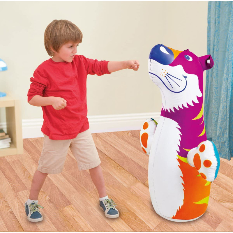 3D Tear Proof Inflatable Leak Proof Punching Bag For Kids
