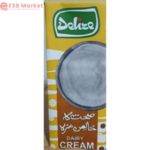 Delize Cream - Pure Milk Cream - 200ml Pack - 24 Count