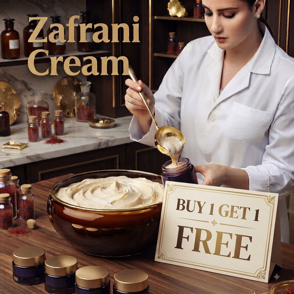 Zafrani Whitening Cream - Buy 1 Get 1 Free | 50% OFF & Free Delivery
